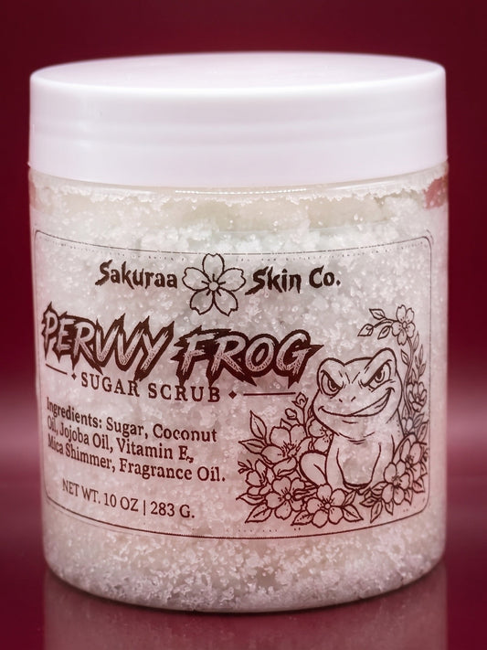 Pervvy Frog Sakuraa Skin Co. Sakuraa Skin Co.  Sugar Scrub