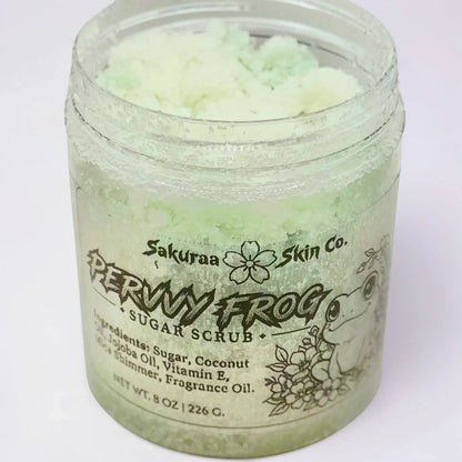 Pervvy Frog Sakuraa Skin Co. Sakuraa Skin Co.  Sugar Scrub