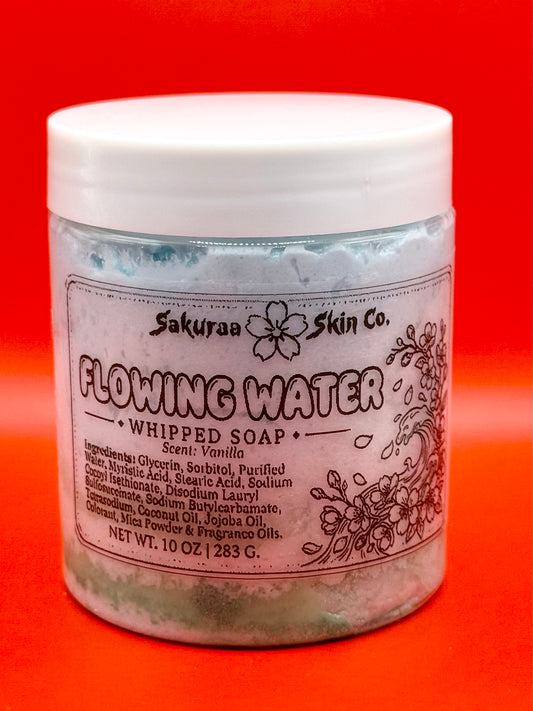 Flowing Water Sakuraa Skin Co. Sakuraa Skin Co.  Whipped Soap