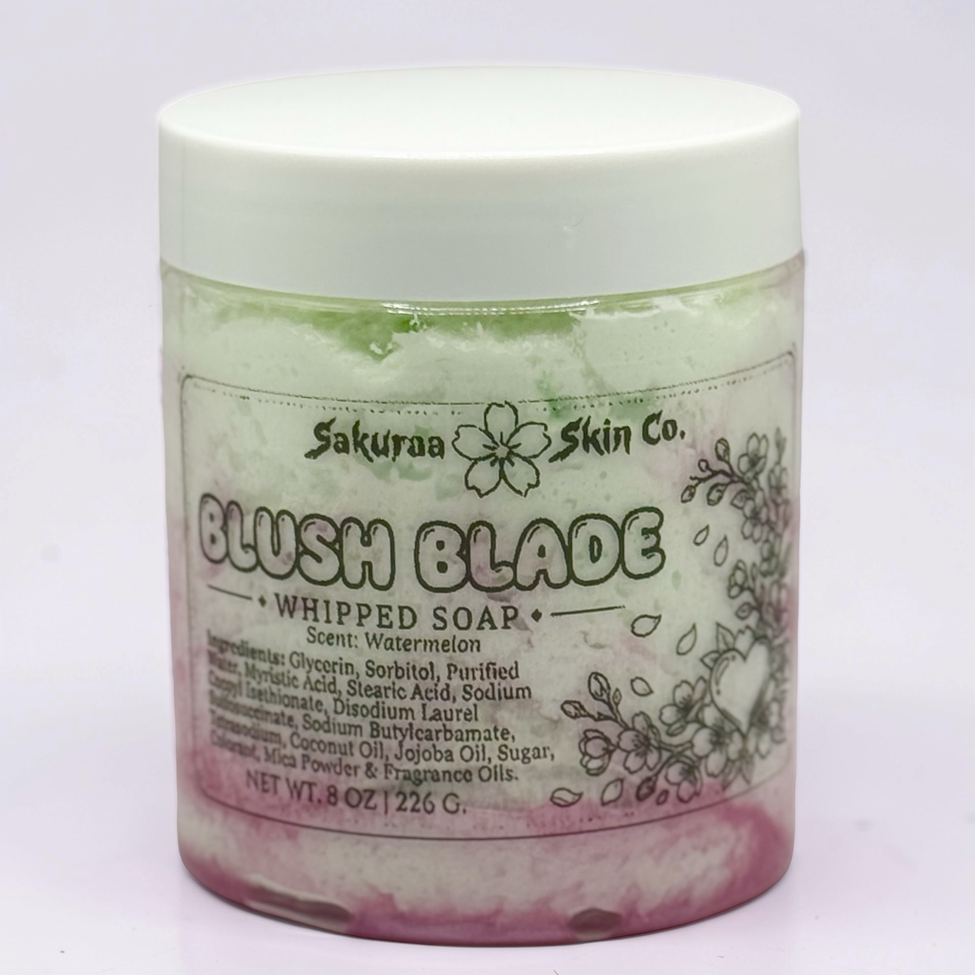 Blush Blade Sakuraa Skin Co. Sakuraa Skin Co.  Whipped Soap