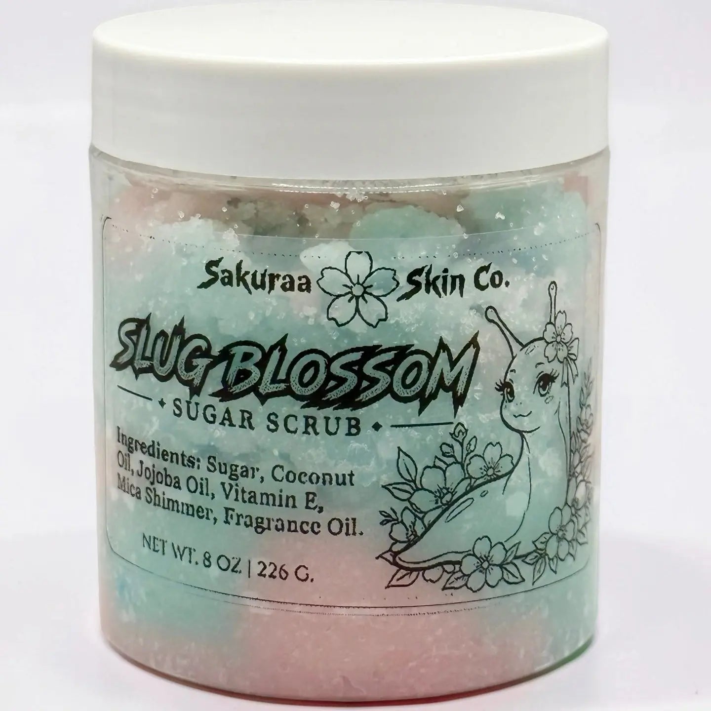 Slug Blossom Sakuraa Skin Co. Sakuraa Skin Co.  Sugar Scrub